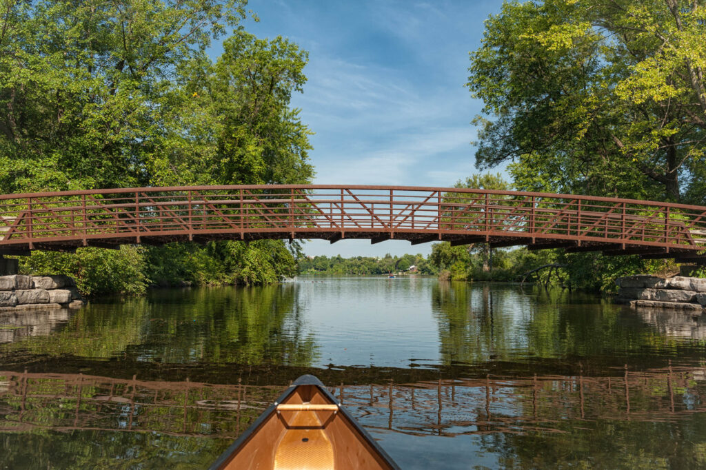 Bridge over Little Lake, Peterborough
