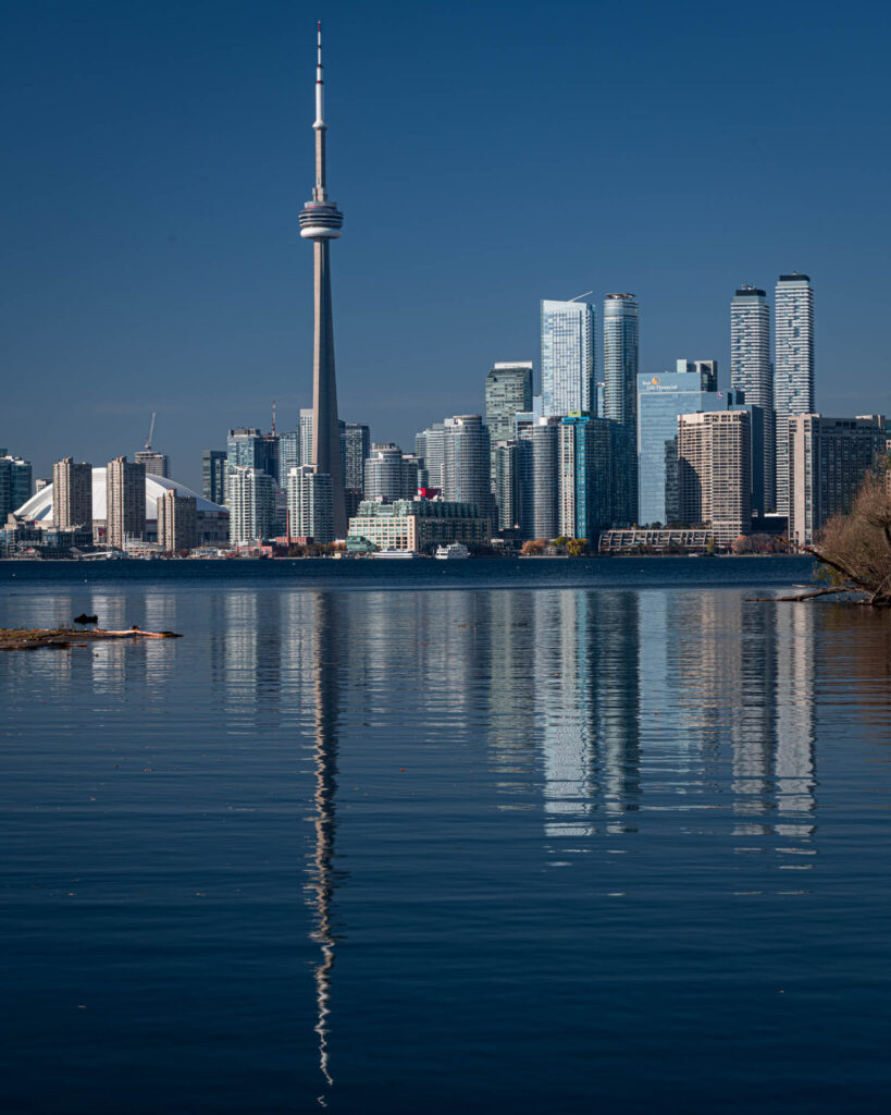 Toronto skyline from Toronto Islands