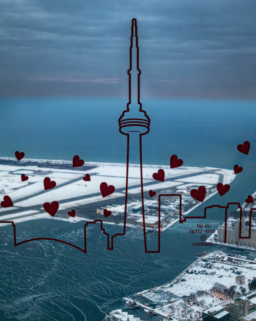 Island airport from the CN Tower