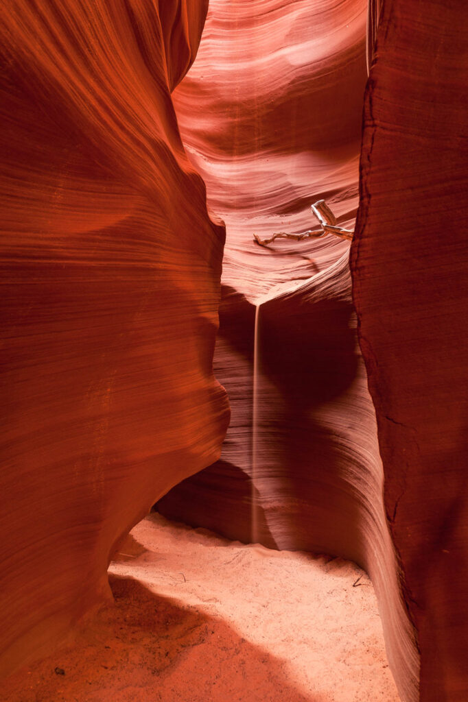 "Sandfall" at Secret Canyon