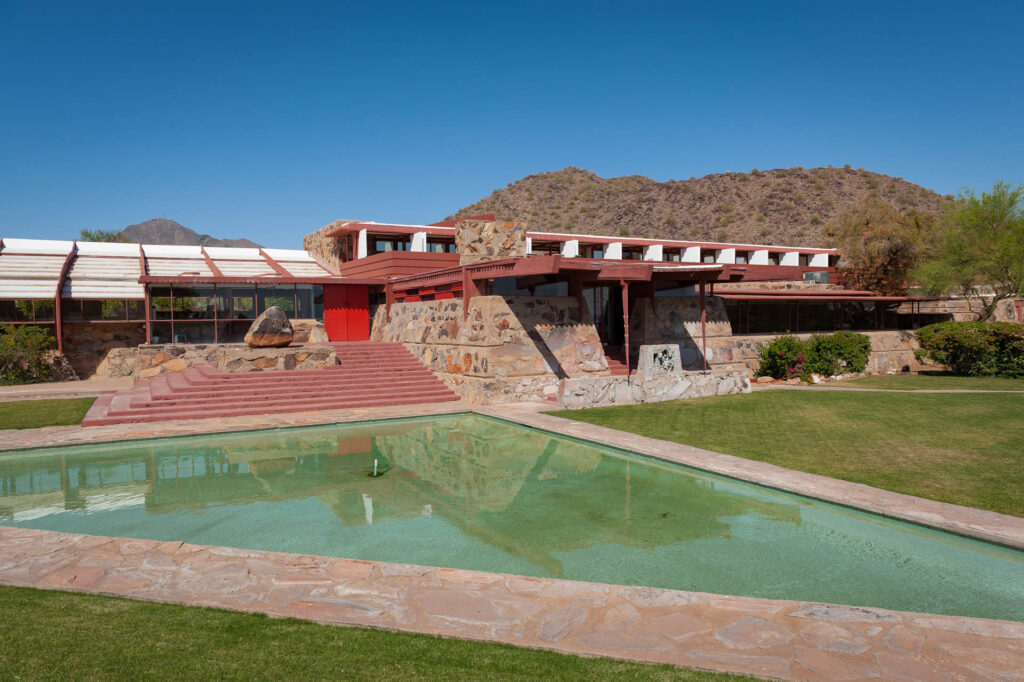 Taliesin West, Scottsdale - Frank Lloyd Wright's winter home.