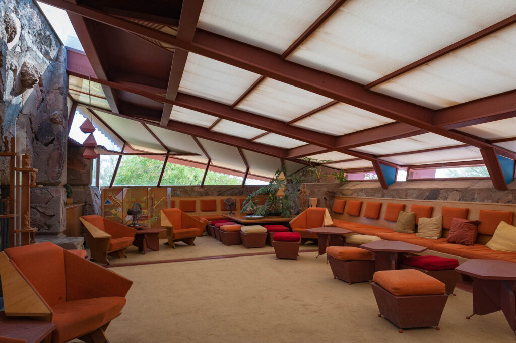 Taliesin West, Scottsdale - Frank Lloyd Wright's winter home.