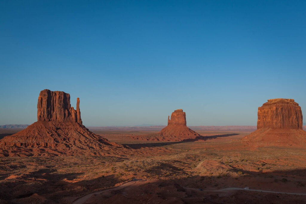 The "Mittens" at Monument Valley