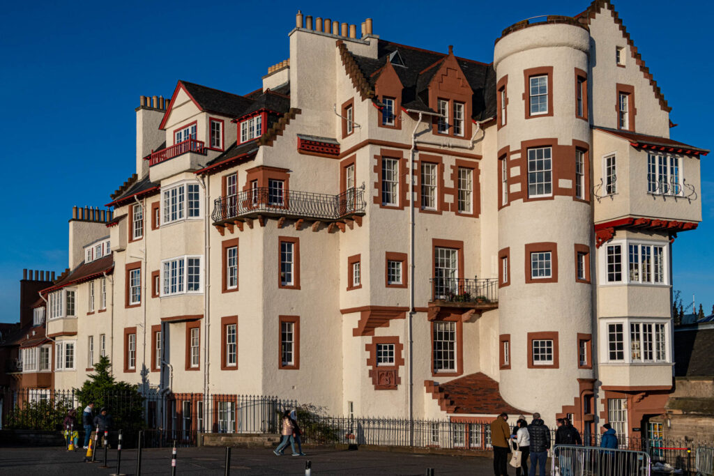 Ramsay Garden apartments in Castlehill area