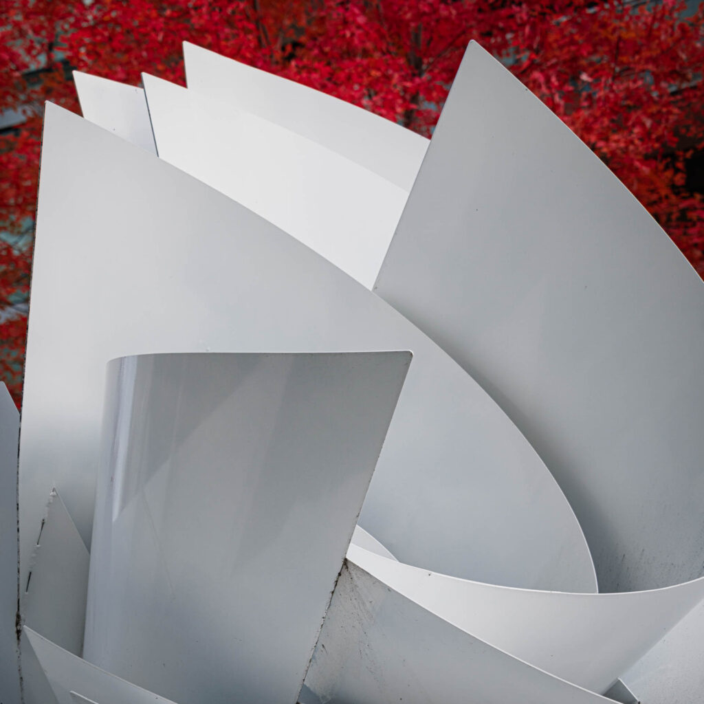 Whirlpool sculpture at Pier 27
