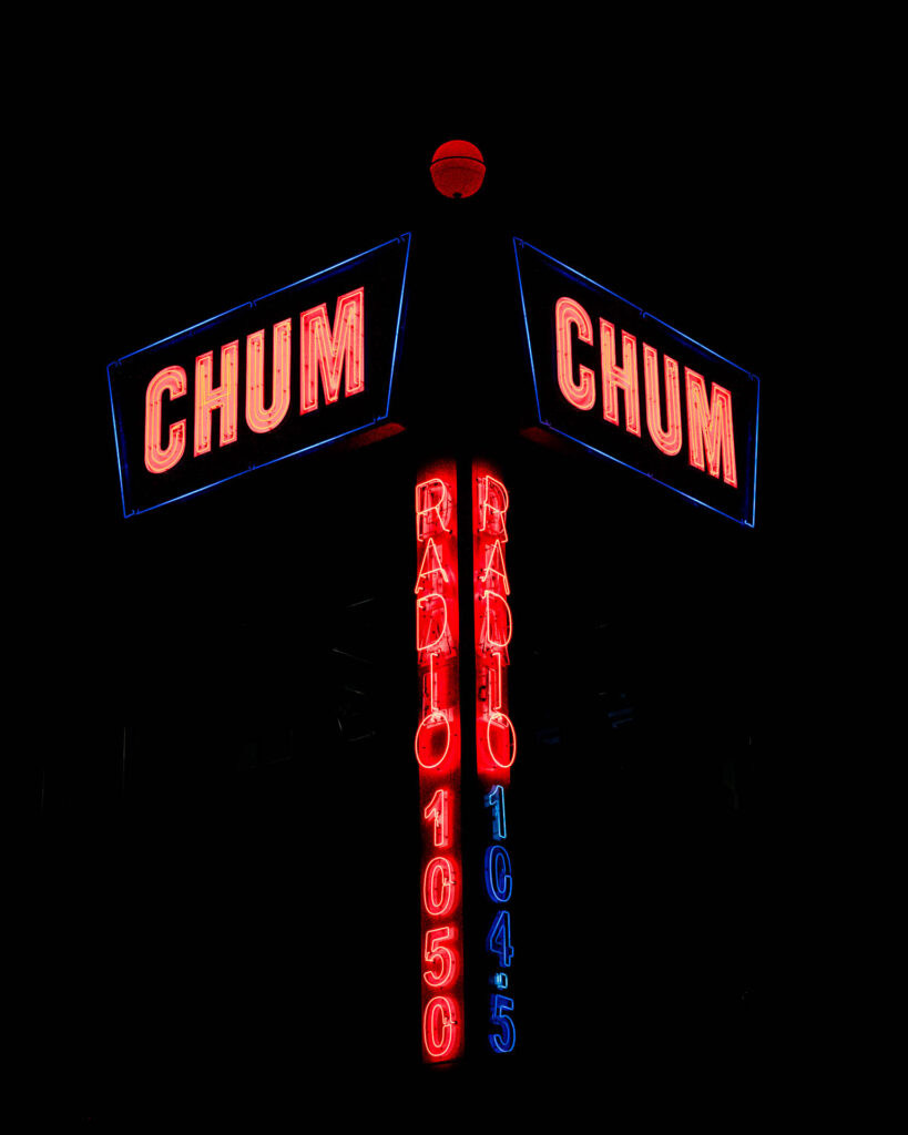 1050 CHUM - Toronto's iconic radio station.