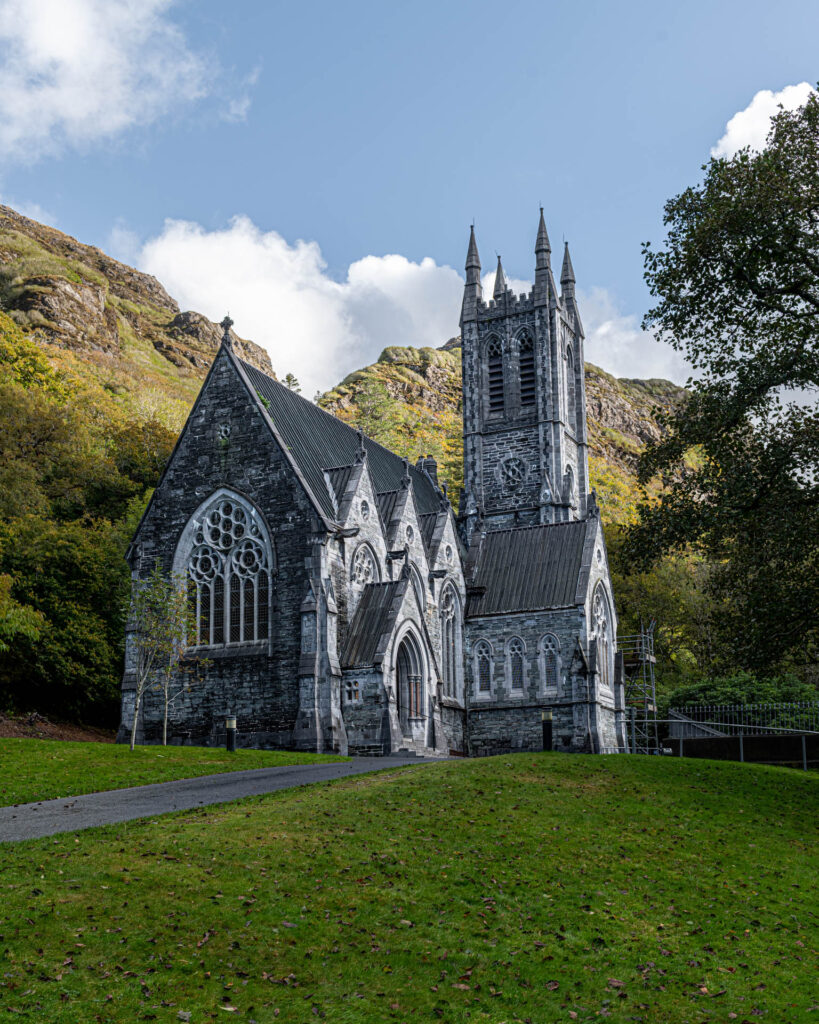 Gothic Church at Kylemore Abbey