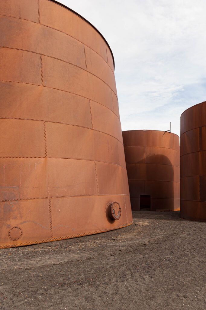Storage tanks - Deception Island