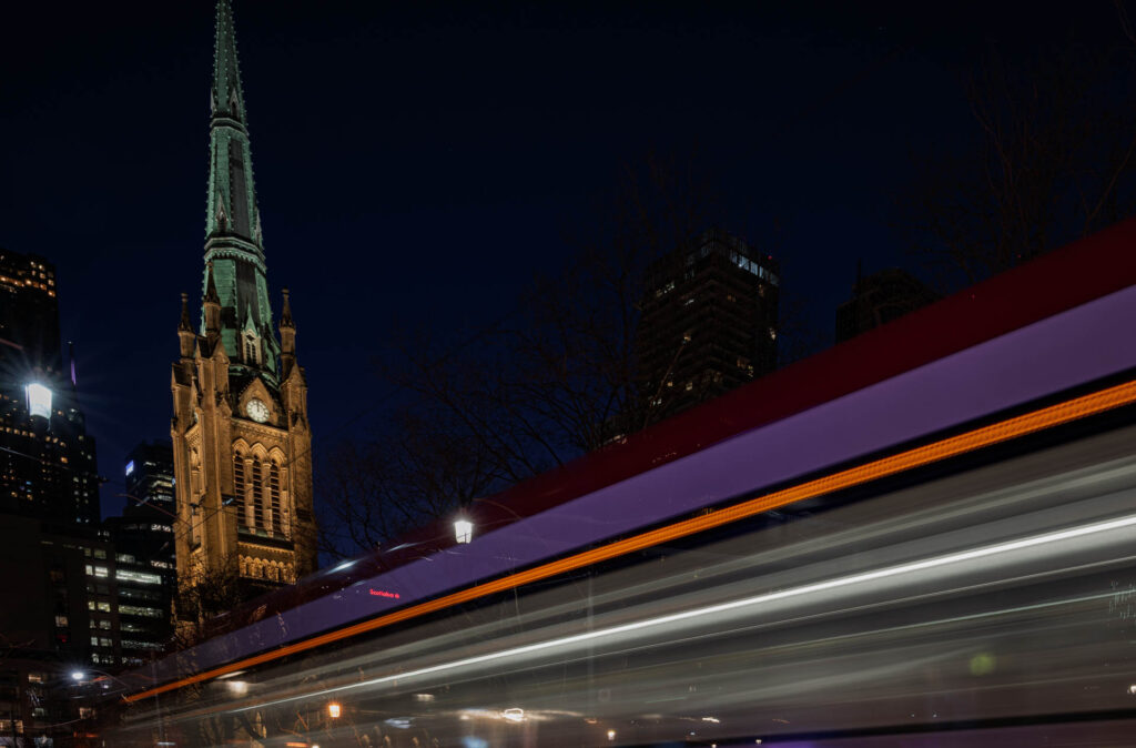 Street car on King St