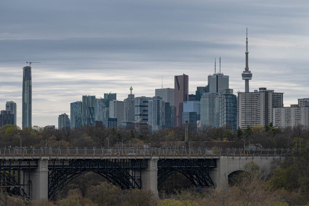Toronto Skyline from Chester Hill