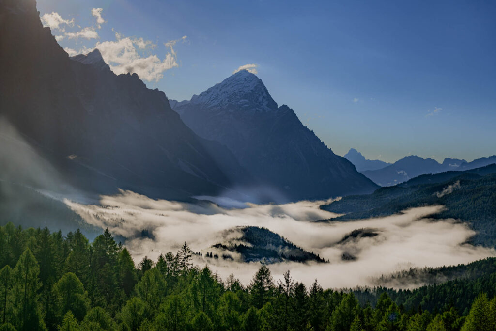 Clouds over Cortina d'Ampezzo