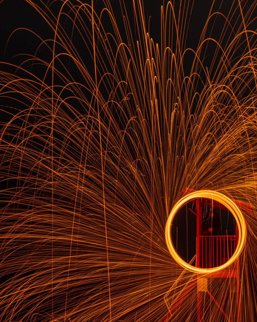 Light Painting - Cherry Beach