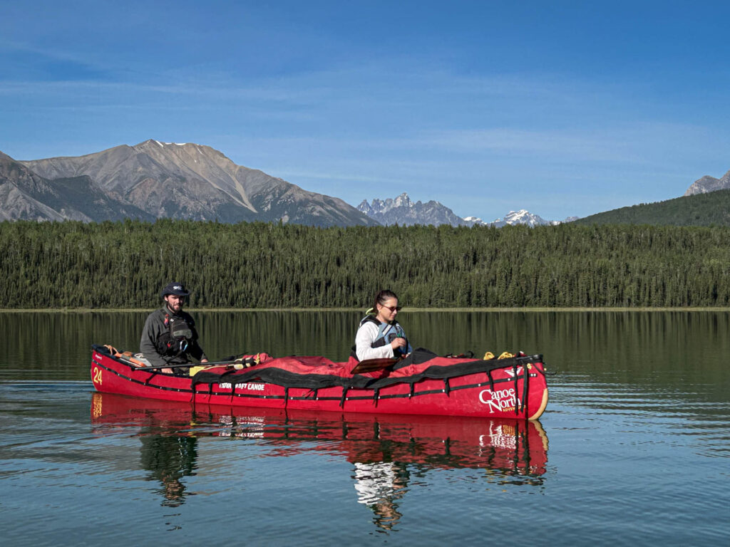 Rabbitkettle Lake - on our way to the Nahanni River