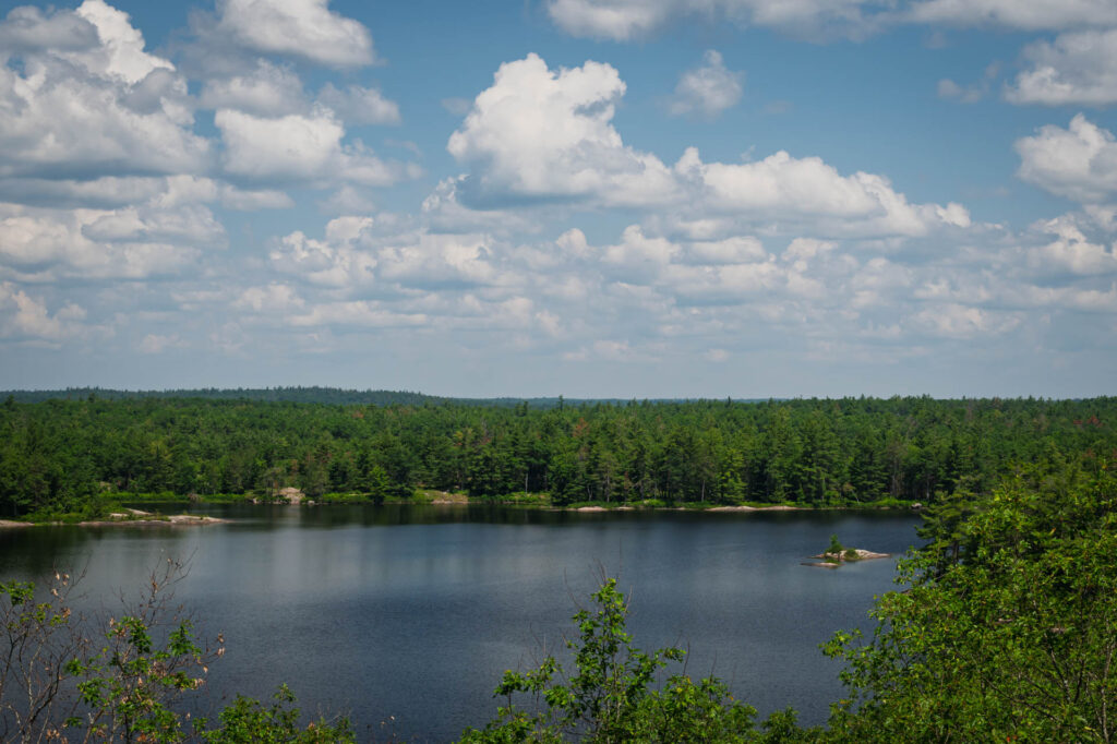 View of Crab Lake from Blueberry Trail