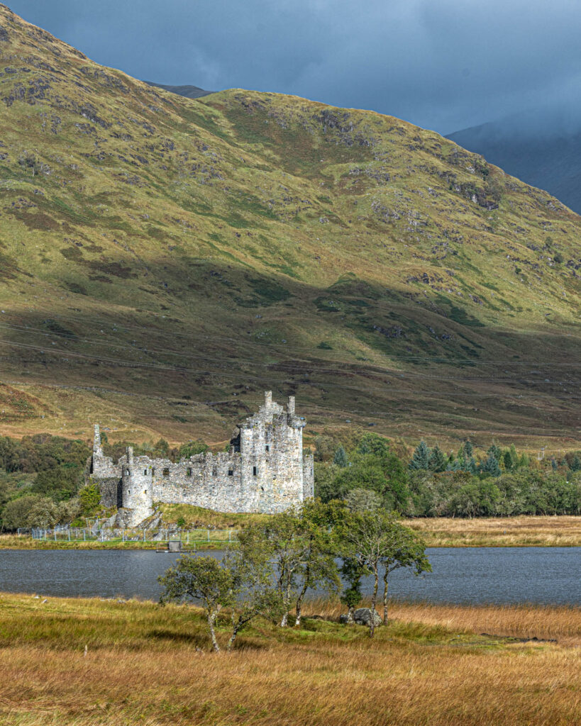 15th Century Kilchurn Castle on Loch Awe 