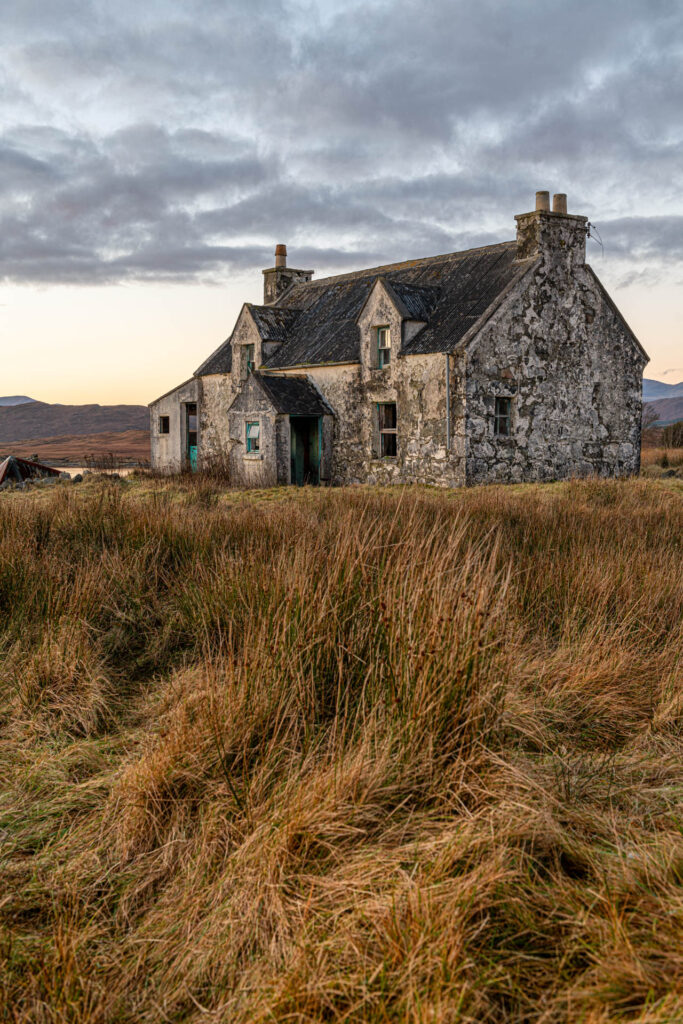 Abandoned Crofter House on Eishken Estate - Isle of Lewis