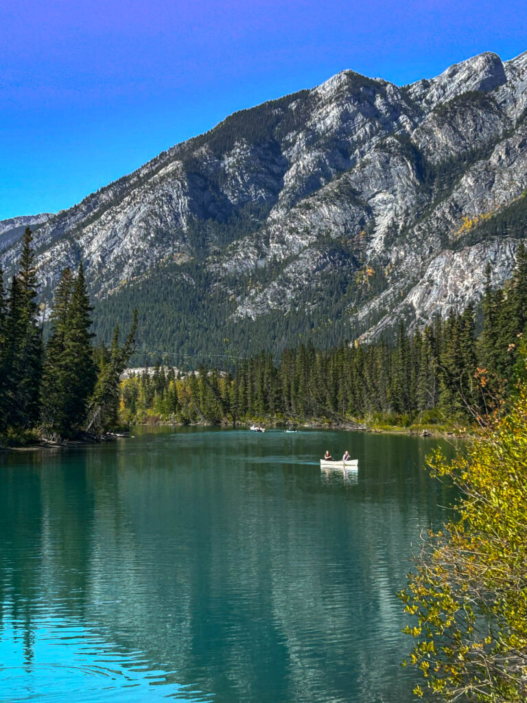 Bow River - town of Banff