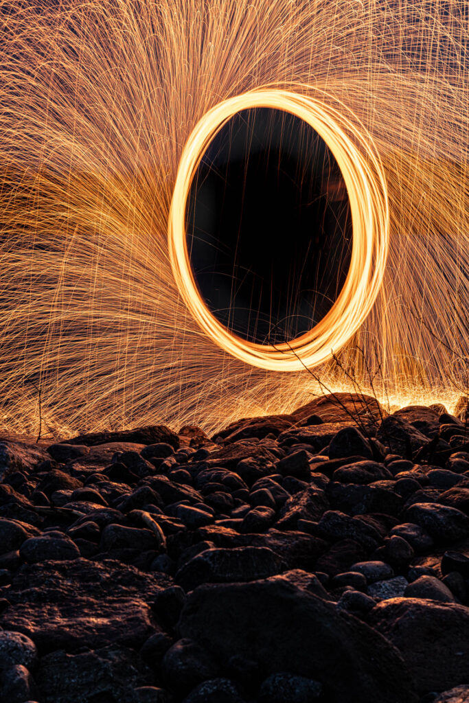 Light Painting - Cherry Beach