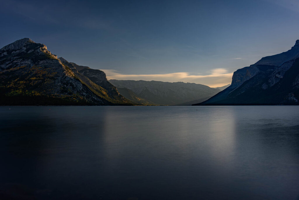 Morning at Lake Minnewanka