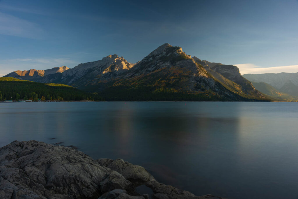 Morning at Lake Minnewanka